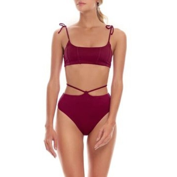 Agua Bendita Womens Bikini Safire Bottom X-Large - Picture 1 of 6